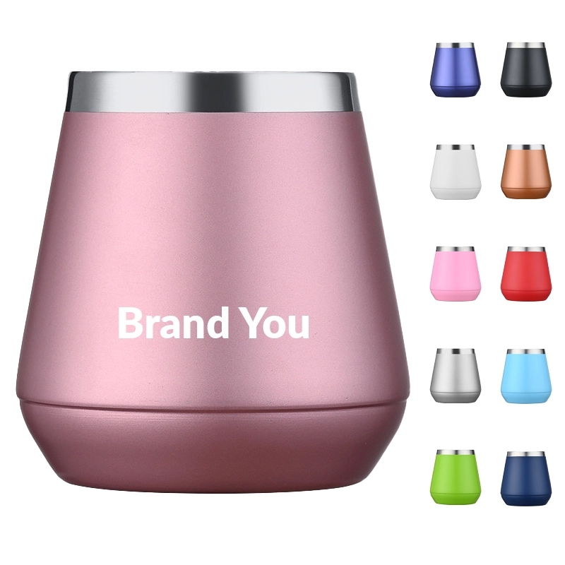 10 oz Stainless Steel Vacuum Insulated Wine Tumbler