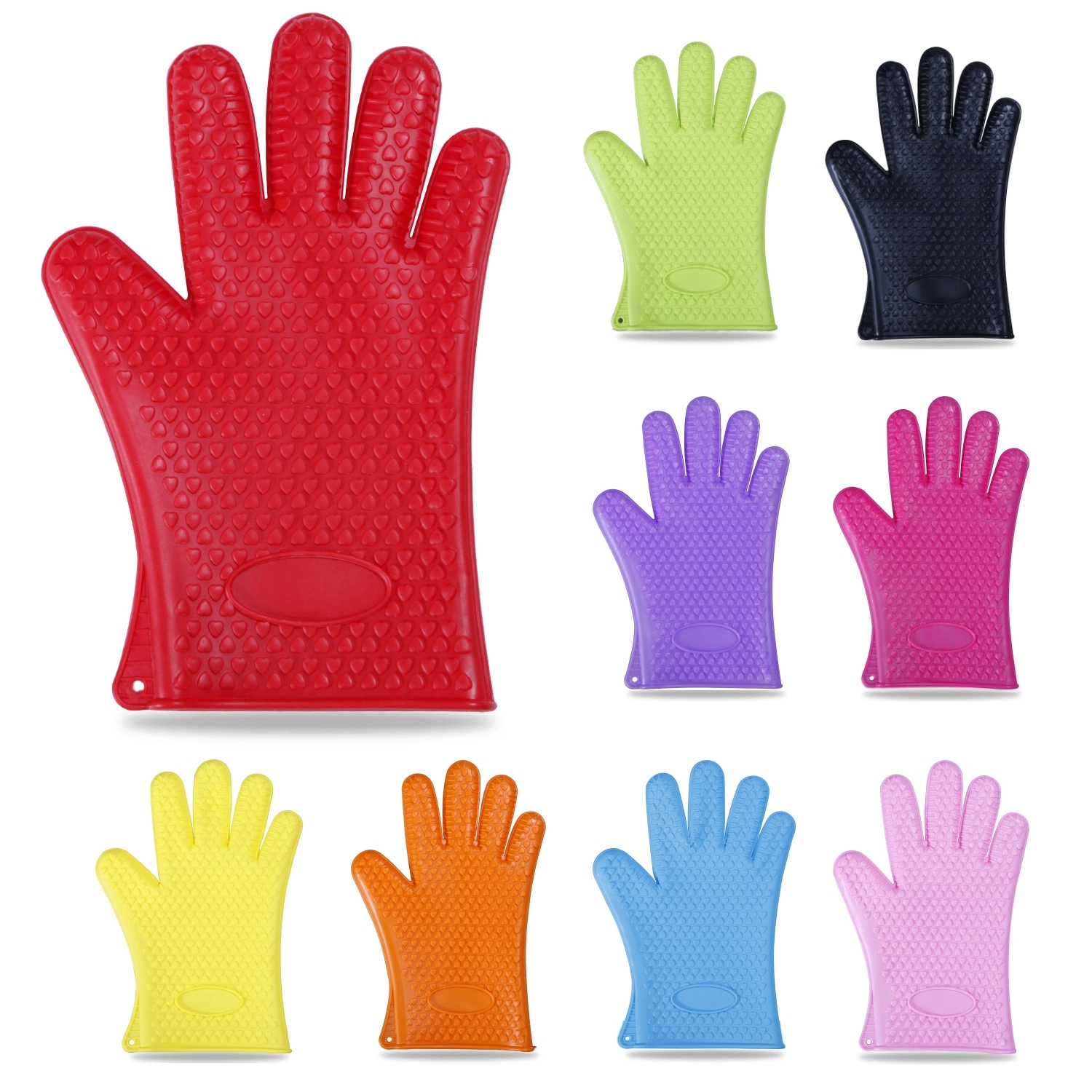 Silicone Heat Resistant Gloves