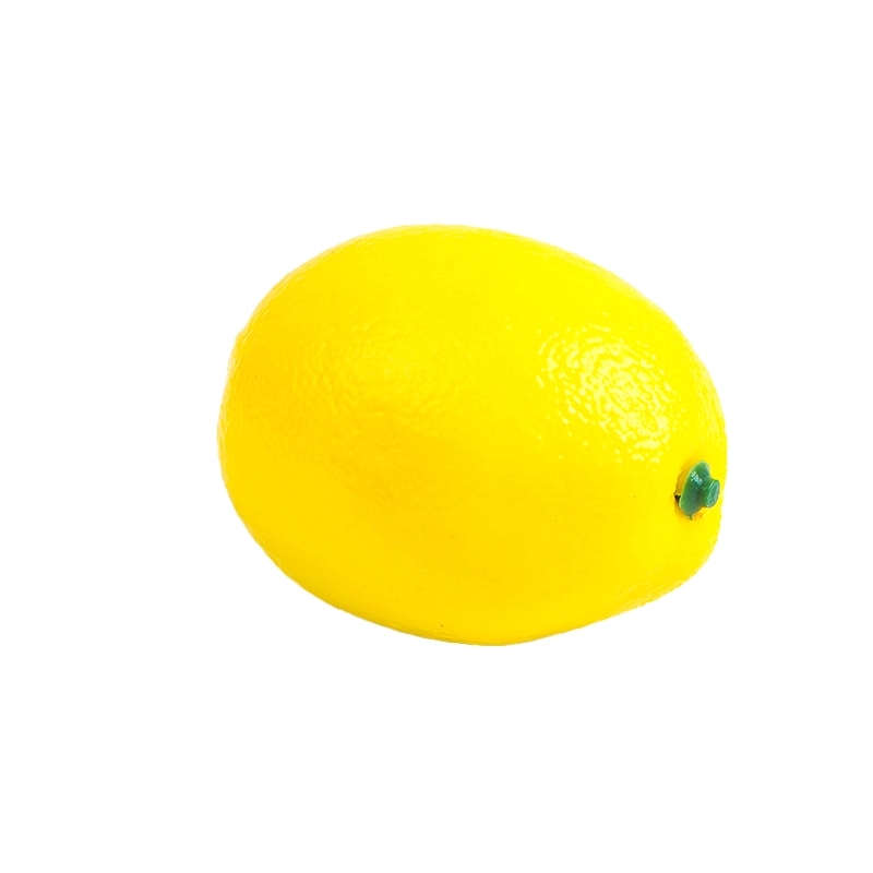 Foam Yellow Lemons Artificial Fruits