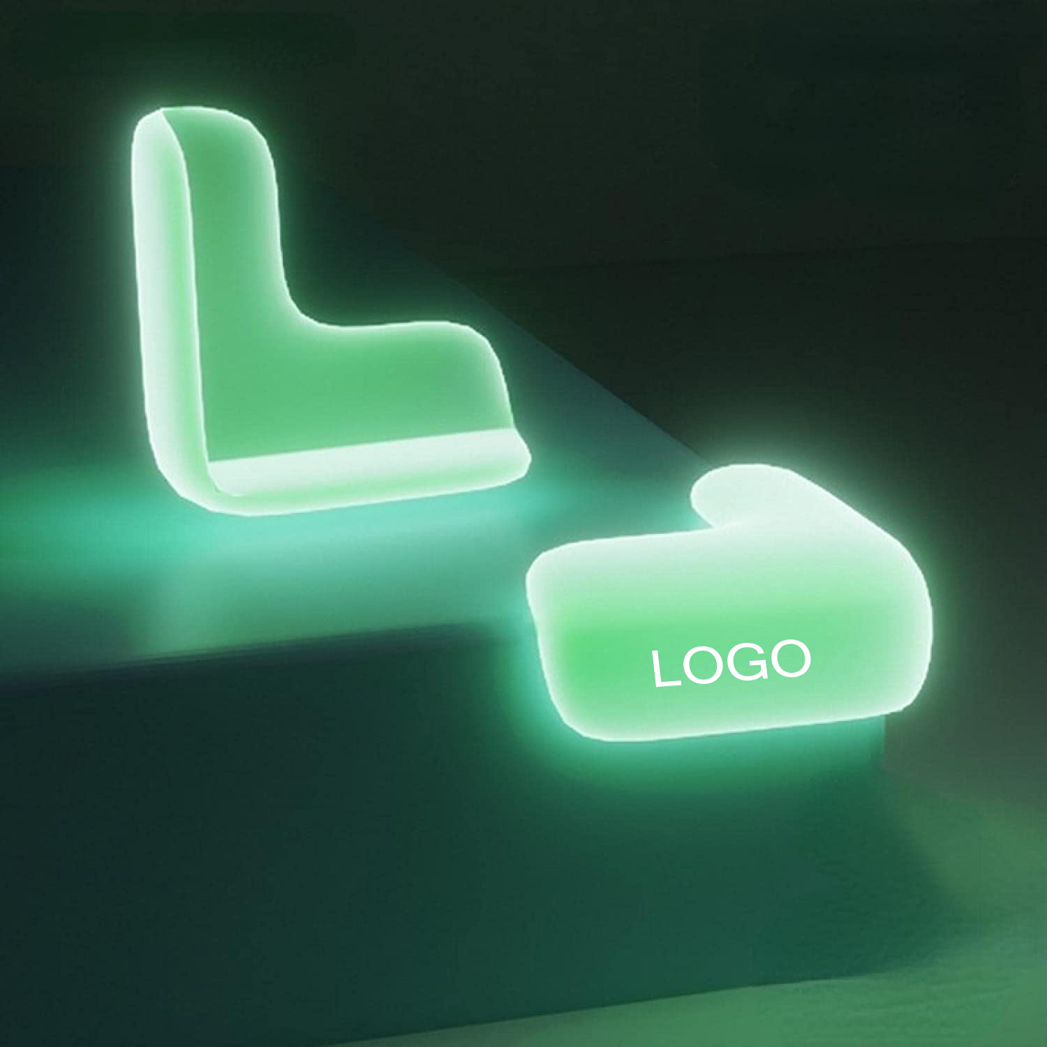 Children's Anti-Bump Luminous Protective Cover