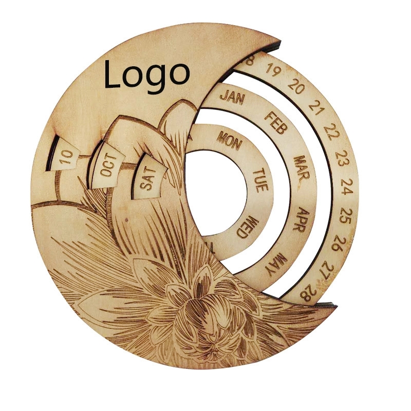 Wooden Perpetual Calendar