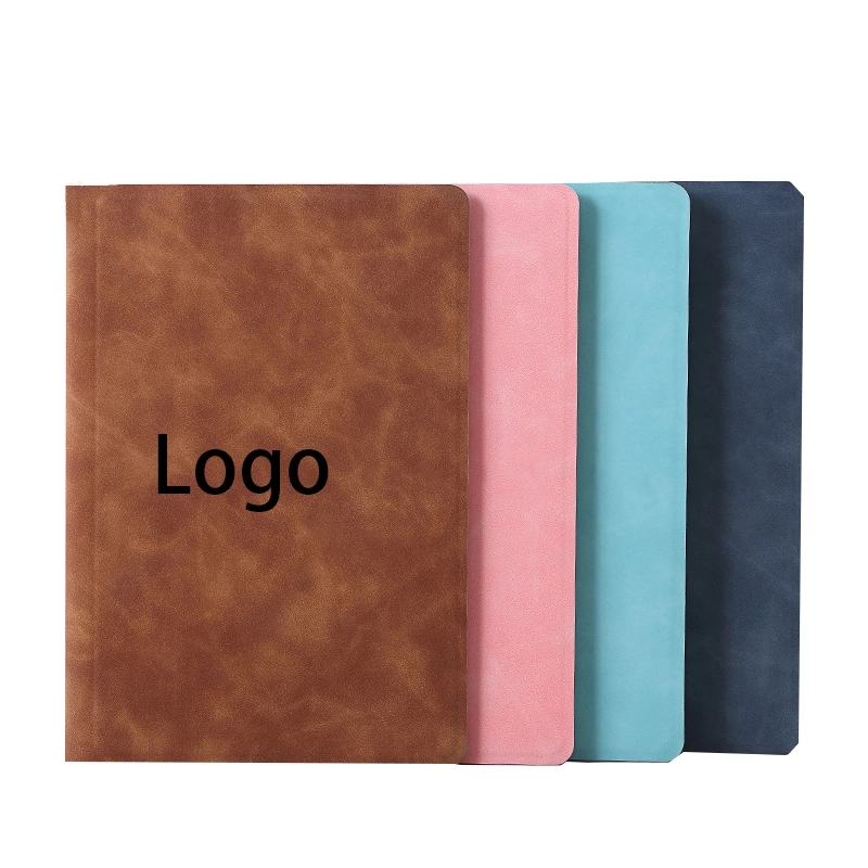 A5 Leather Dry-Erase Board with three pens and one erasable