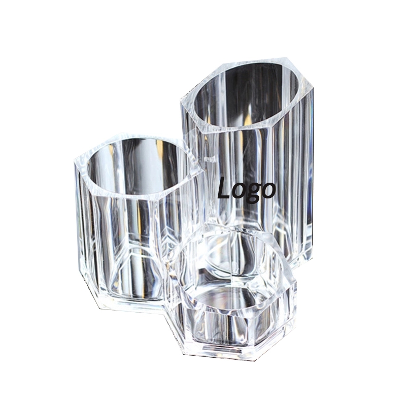 Clear Acrylic Pen Holder