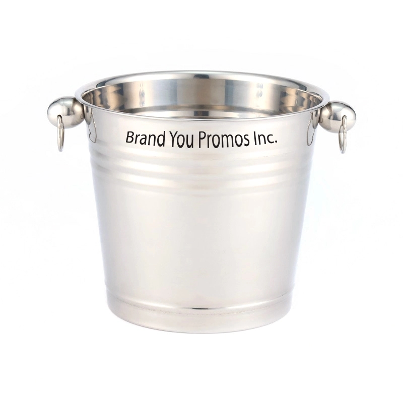 Portable and Sturdy 7L Stainless Steel Ice Bucket