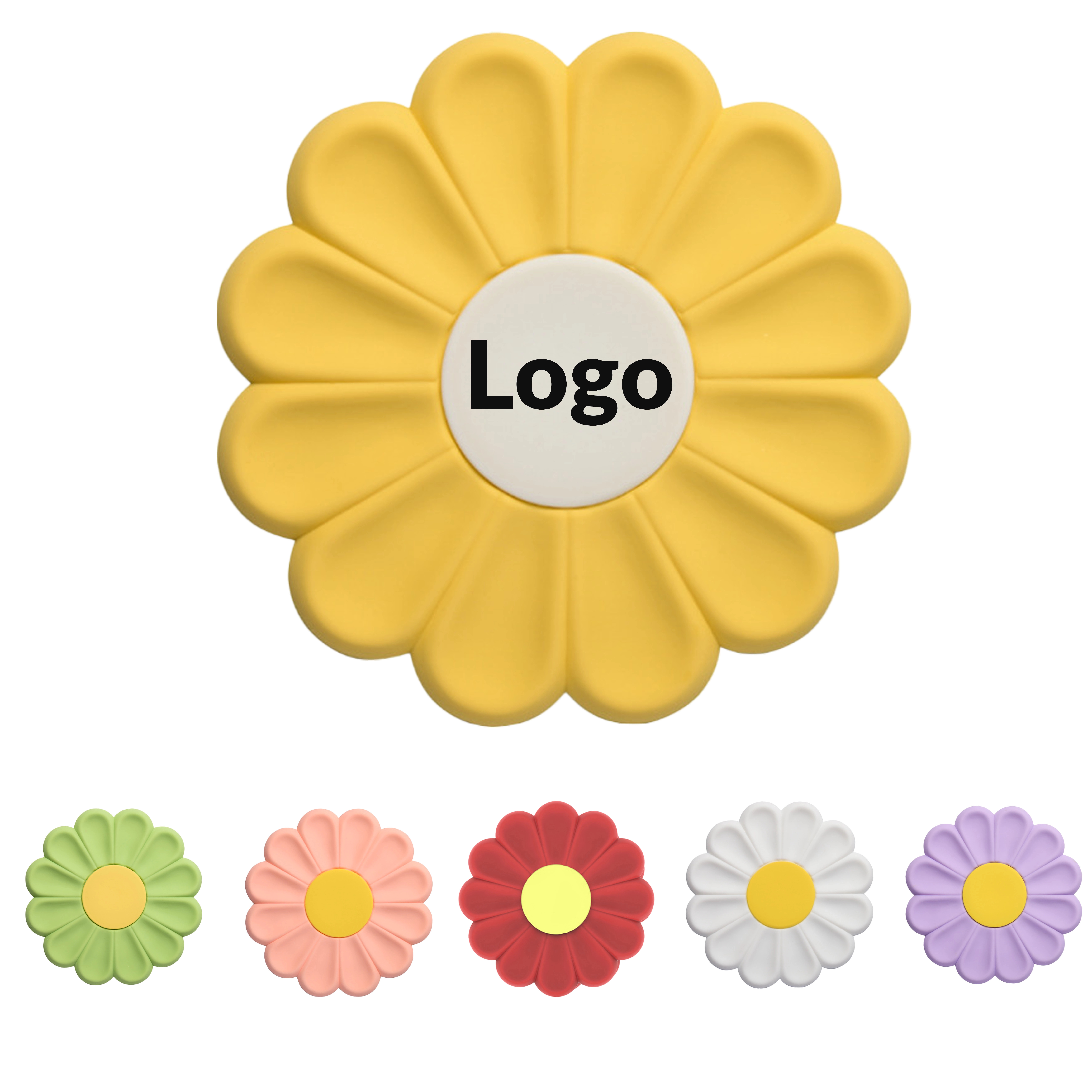 Silicone Heat-Resistant Flower-shaped Pad for Dining Table