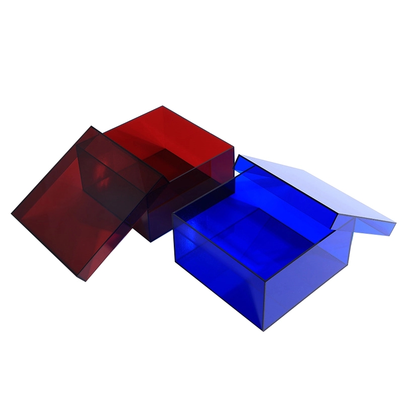 Dust-Proof Transparent Acrylic Display Case Square Storage