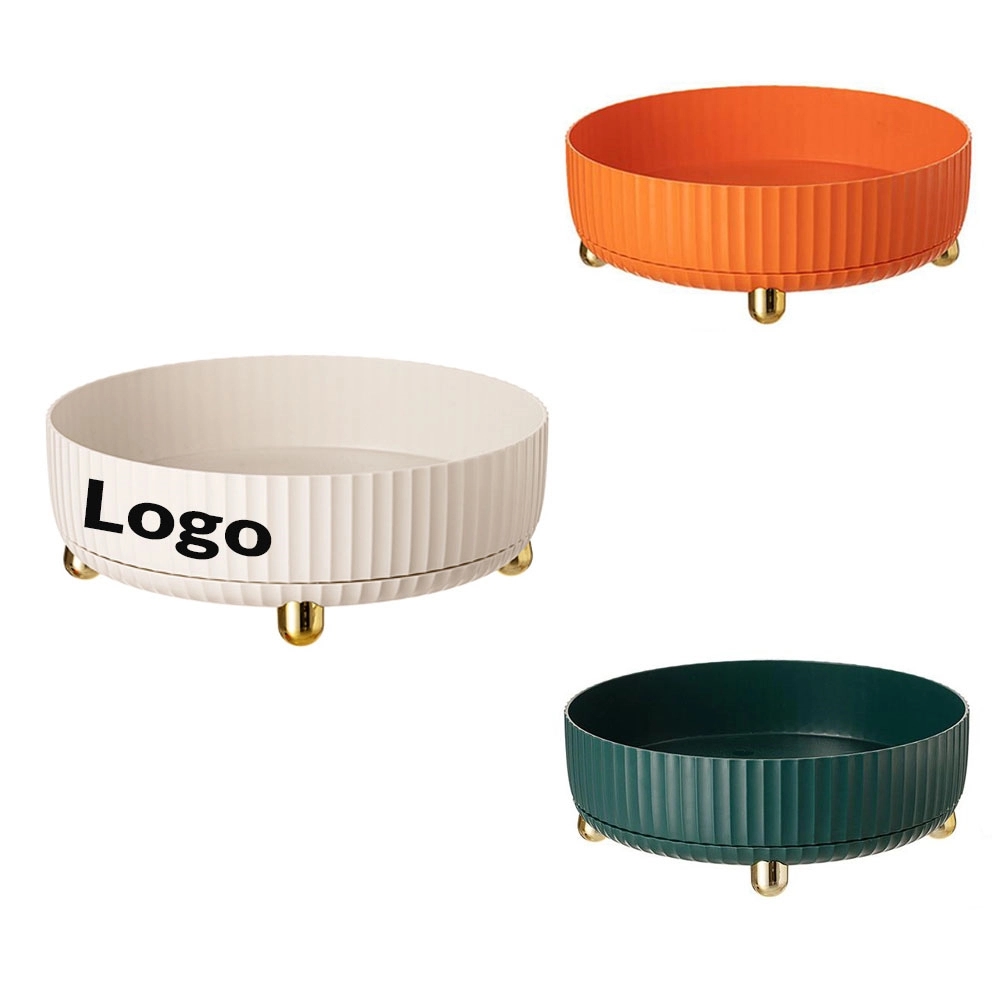 360-Degree Rotating Shelf for Kitchen and Home Organization