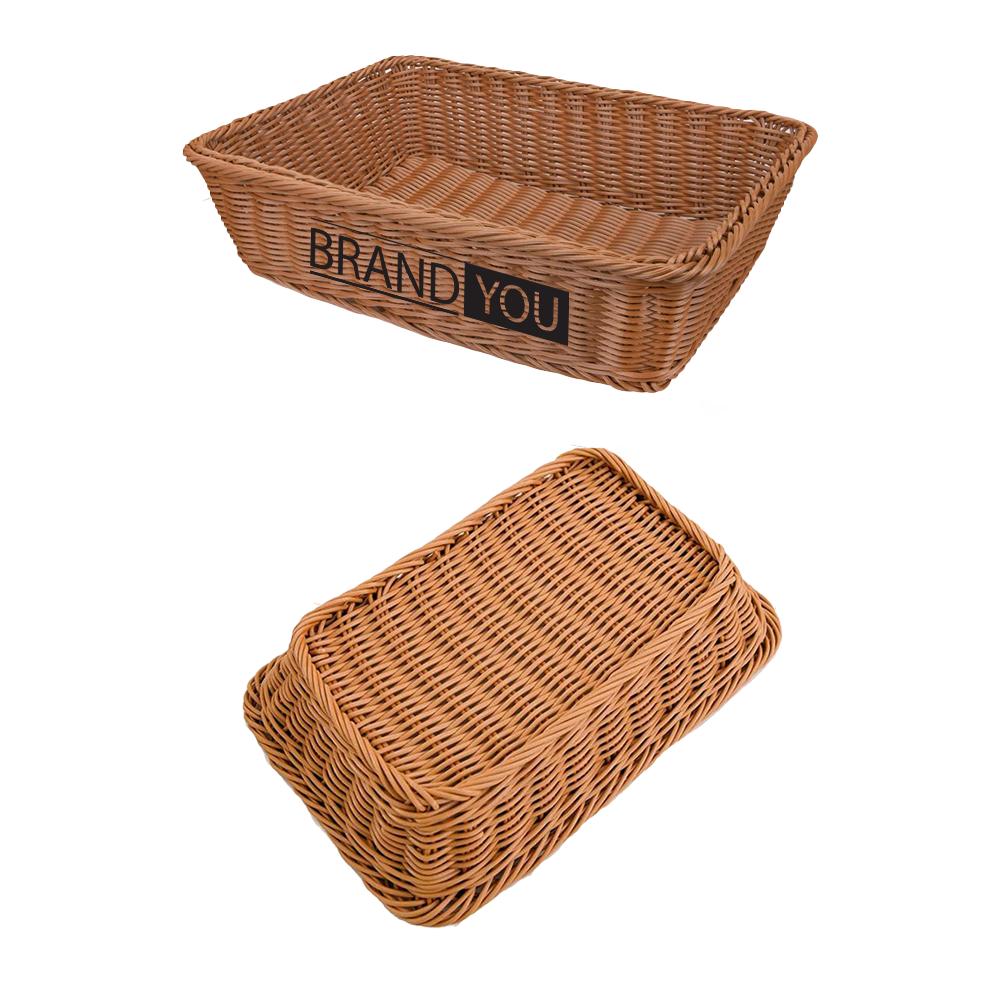 Imitation Rattan Woven Basket