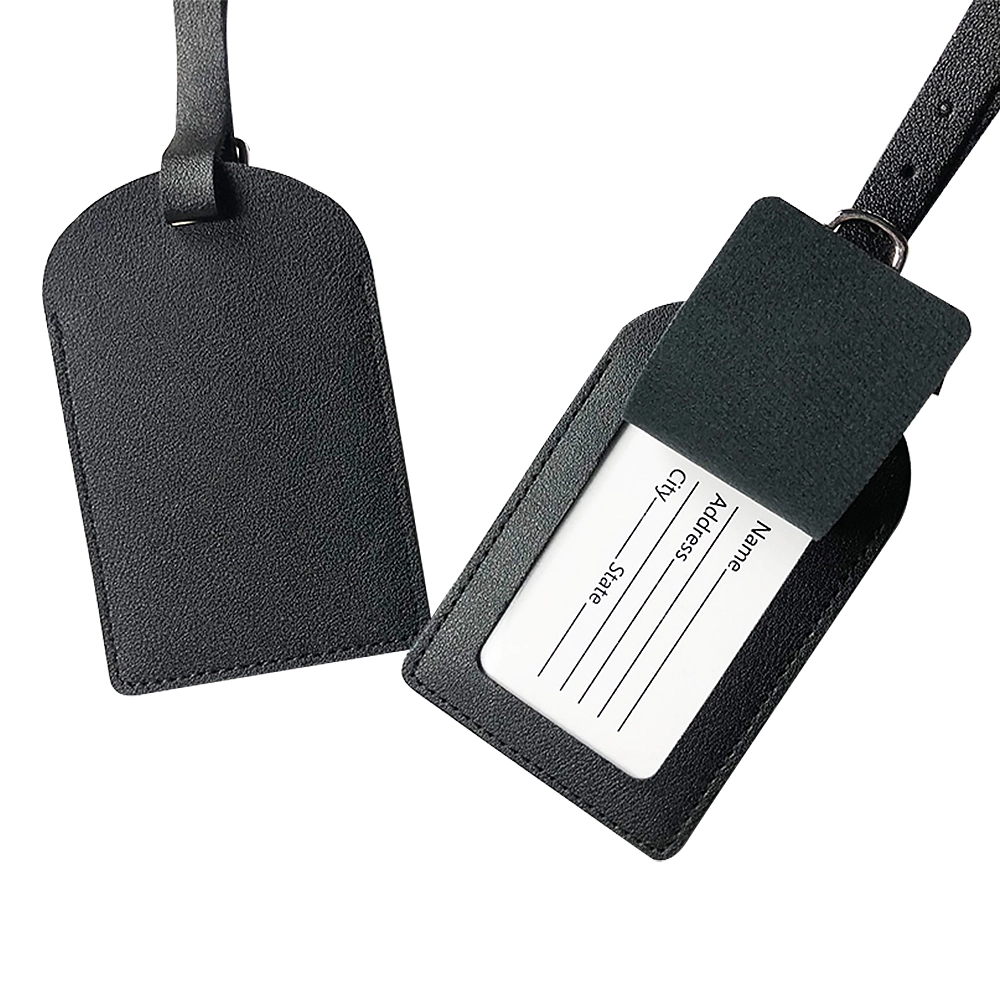 Multi-Colored Faux Leather Boarding Pass Holder