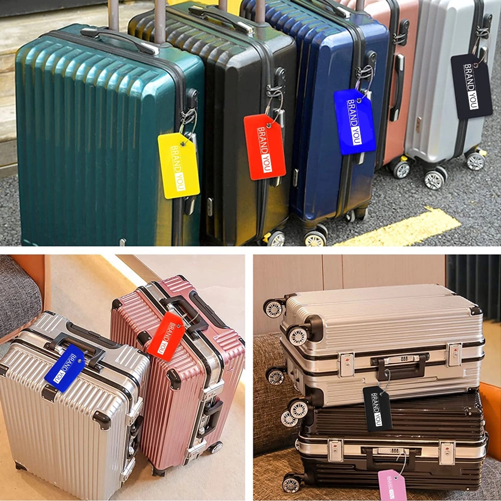 Silicone Luggage Tags: Durable PVC Travel Labels