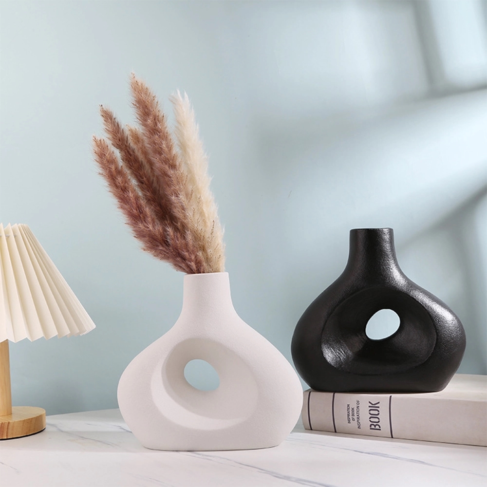 Creative Hollowed-Out Ceramic Vase