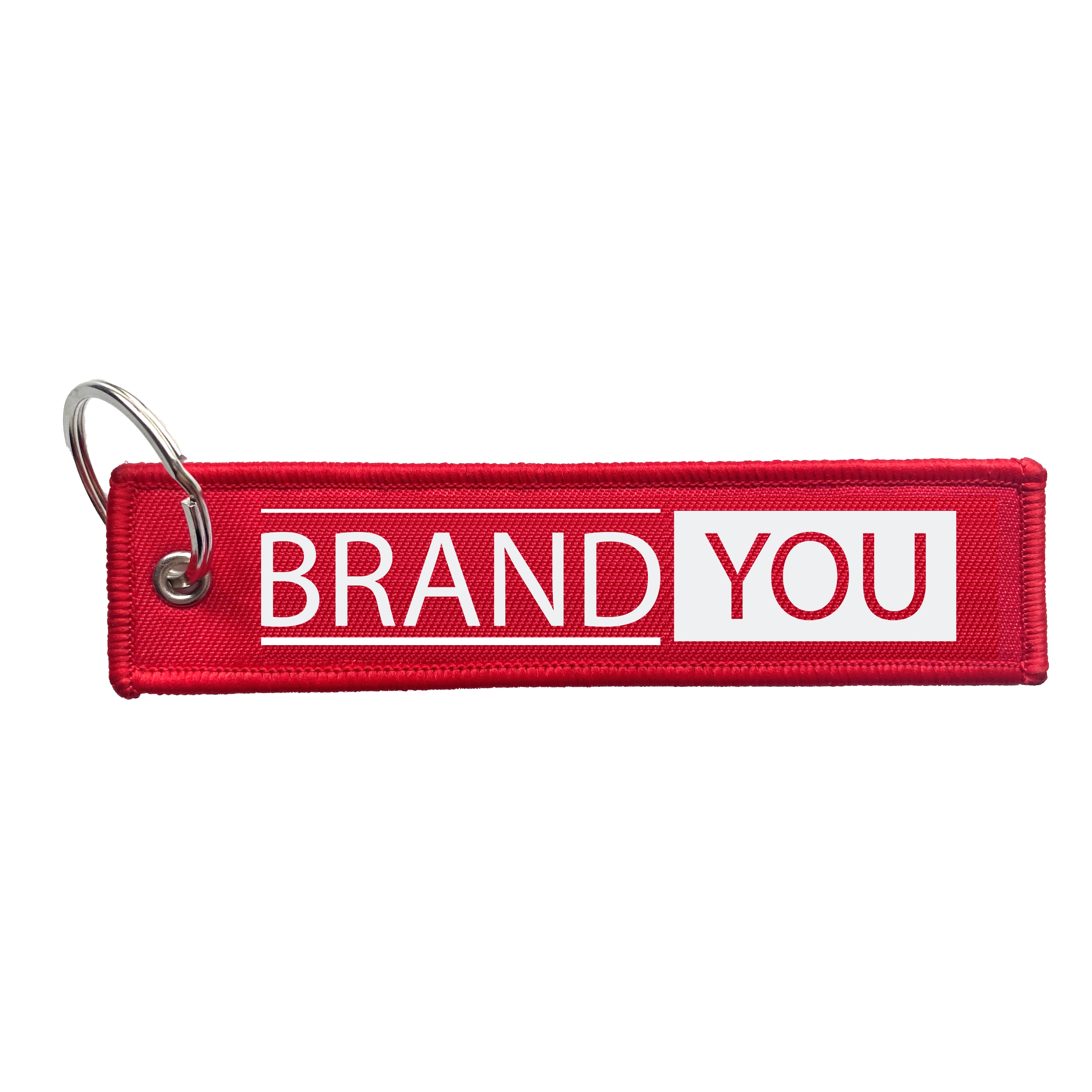 Customizable Monogrammed Embroidery Keychains
