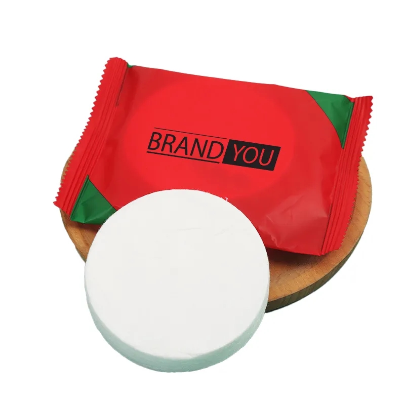 Disposable Compressed Bath Towel for Travel and Hotels