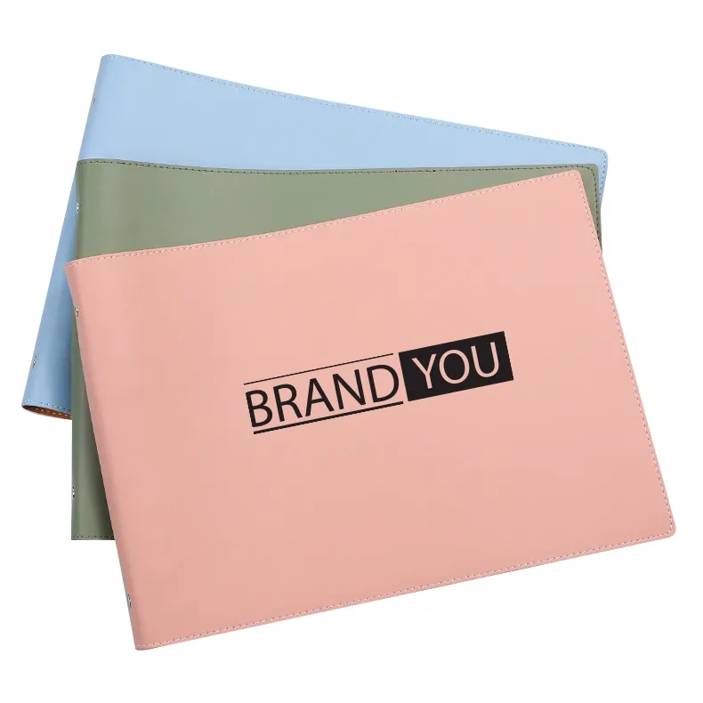 B5 Soft Leather Refillable Notebook