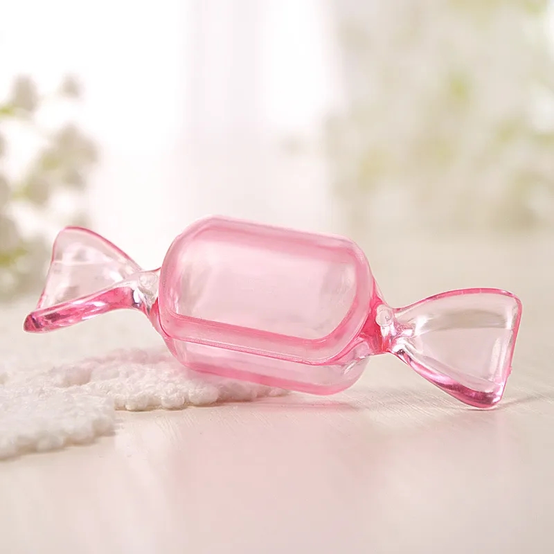 Creative Transparent Mini Candy Boxes for Stylish Storage