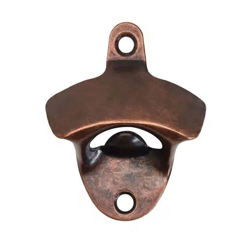 Vintage Rustic Wall Mount Bottle Opener for Bars & Homes