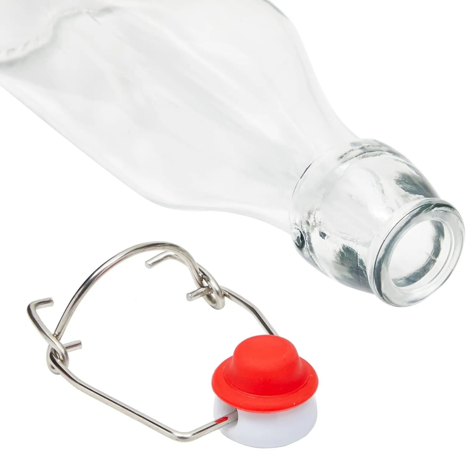 8 oz Artisan Swing Top Glass Bottle for Home Brewing