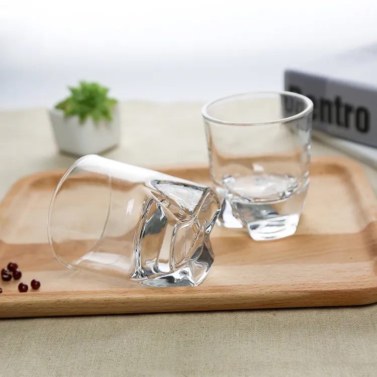 5oz Classic Clear Whiskey Glass with Heavy Base