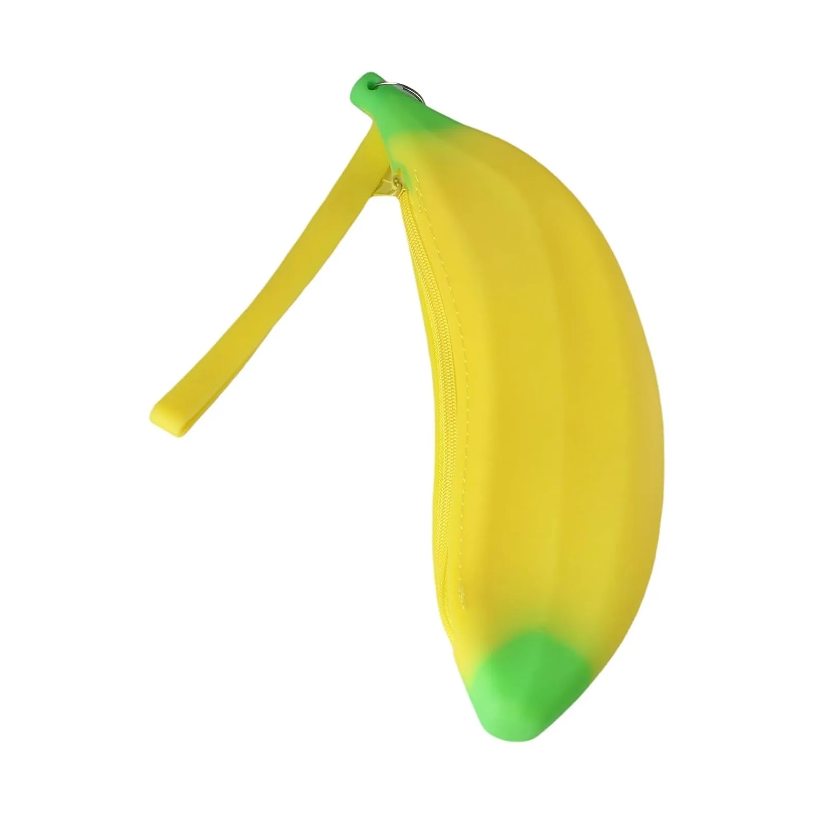 Banana-Shaped Silicone Coin Purse Novelty Pouch