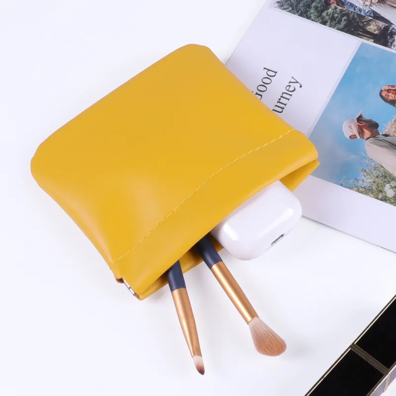 Spring Clip Mini Waterproof Cosmetic & Accessory Pouch
