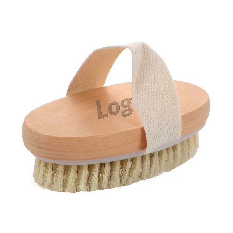 Natural Bristle Exfoliating Body Brush