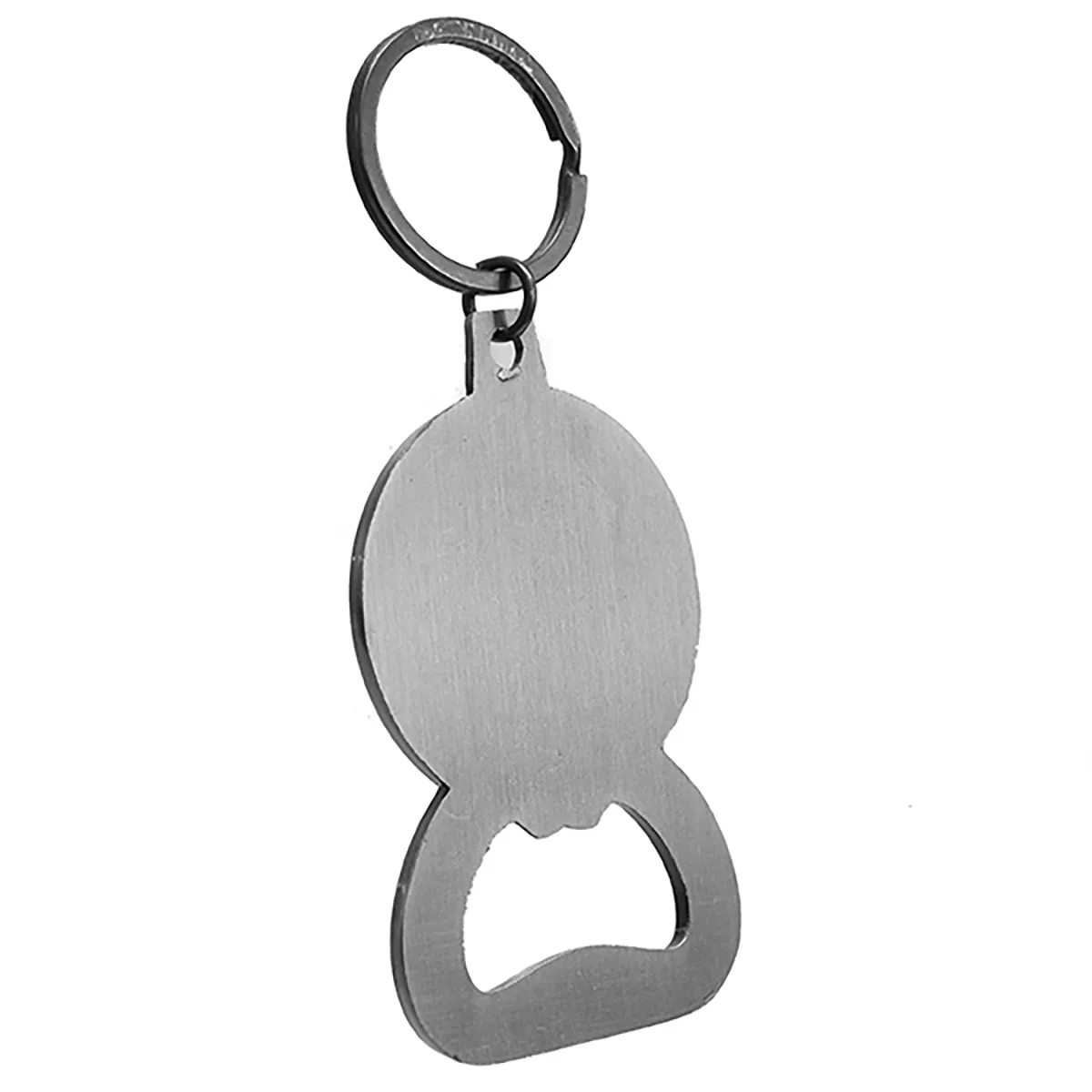 Vintage Die Cast Metal Key Chain with Bottle Opener