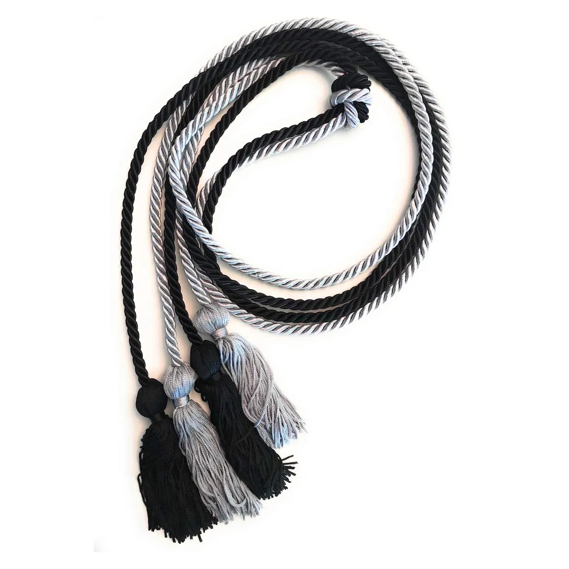 Multicolor Intertwined Polyester 68" Graduation Honor Cords