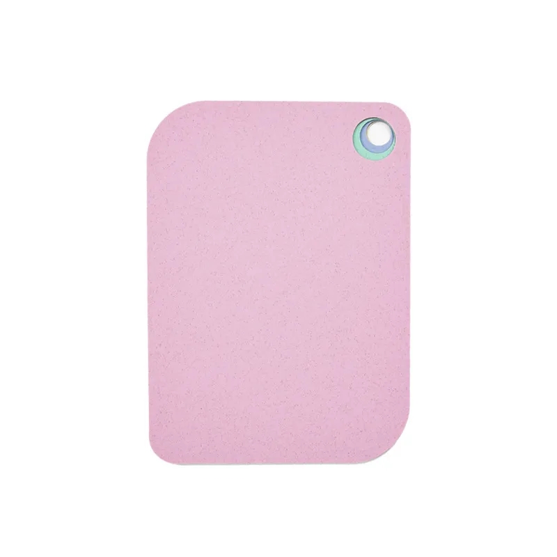 Eco-Friendly Flexible Wheat Straw Cutting Board Mat w/ Hole