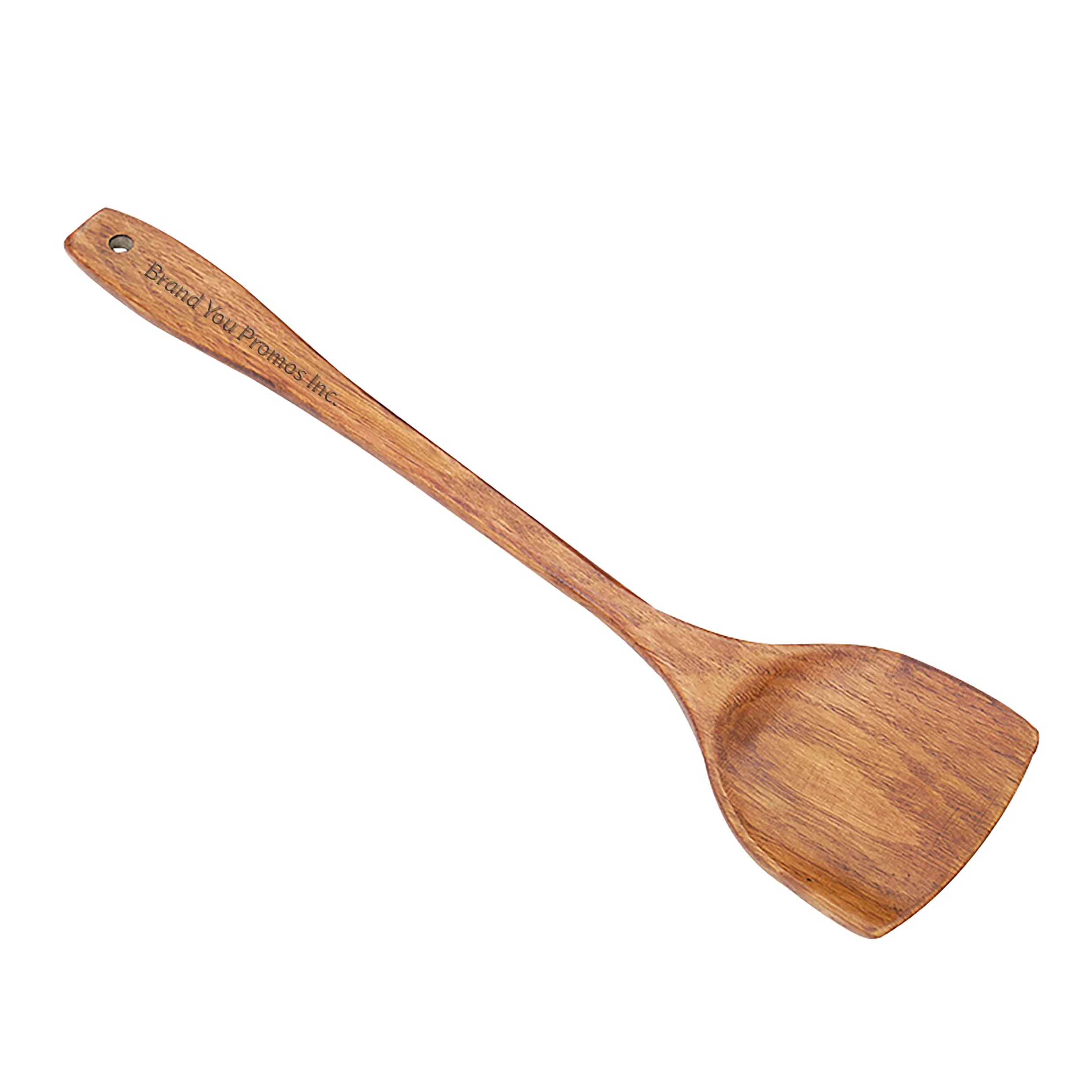 Natural Wood Old Lacquer Non-Stick Wok Spatula 15"