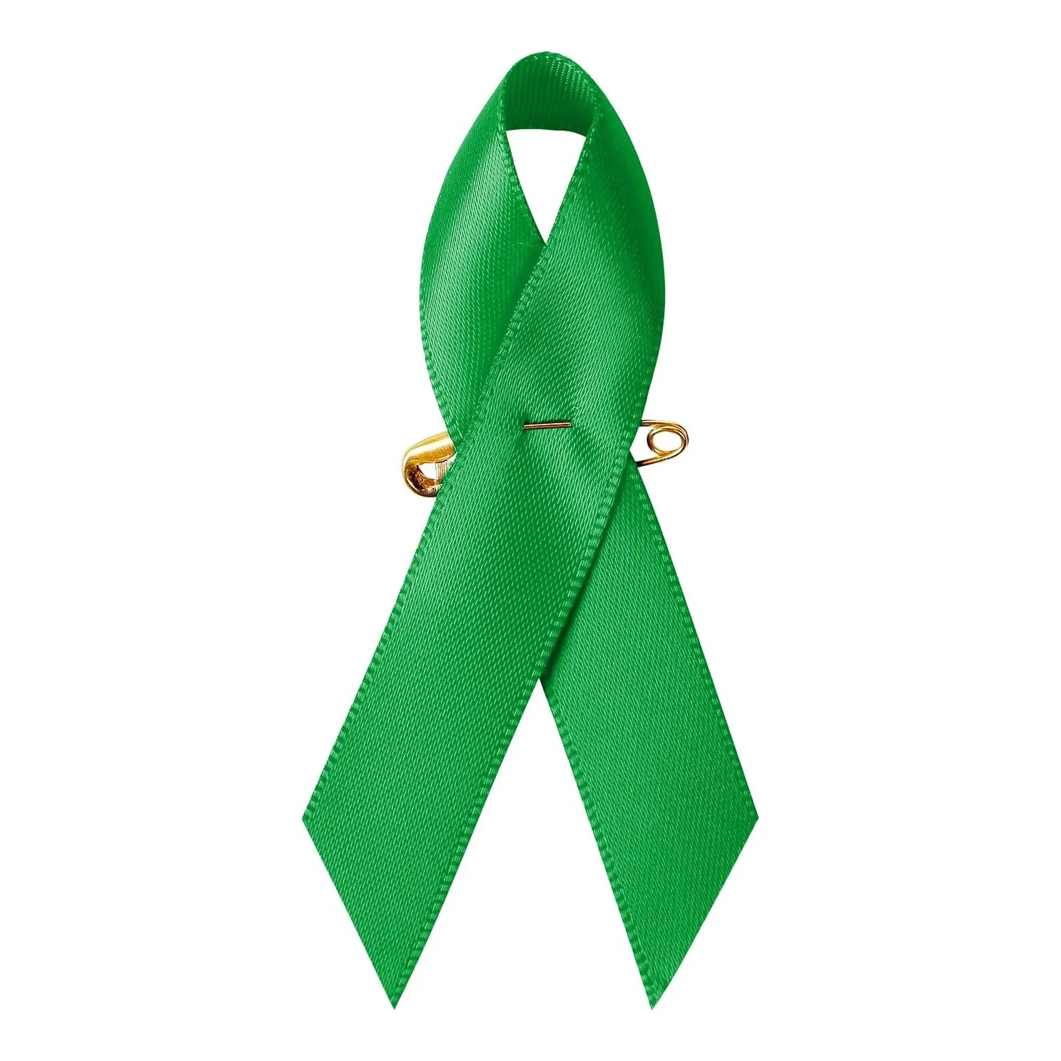 Versatile Satin Awareness Ribbon Pins for Various Causes