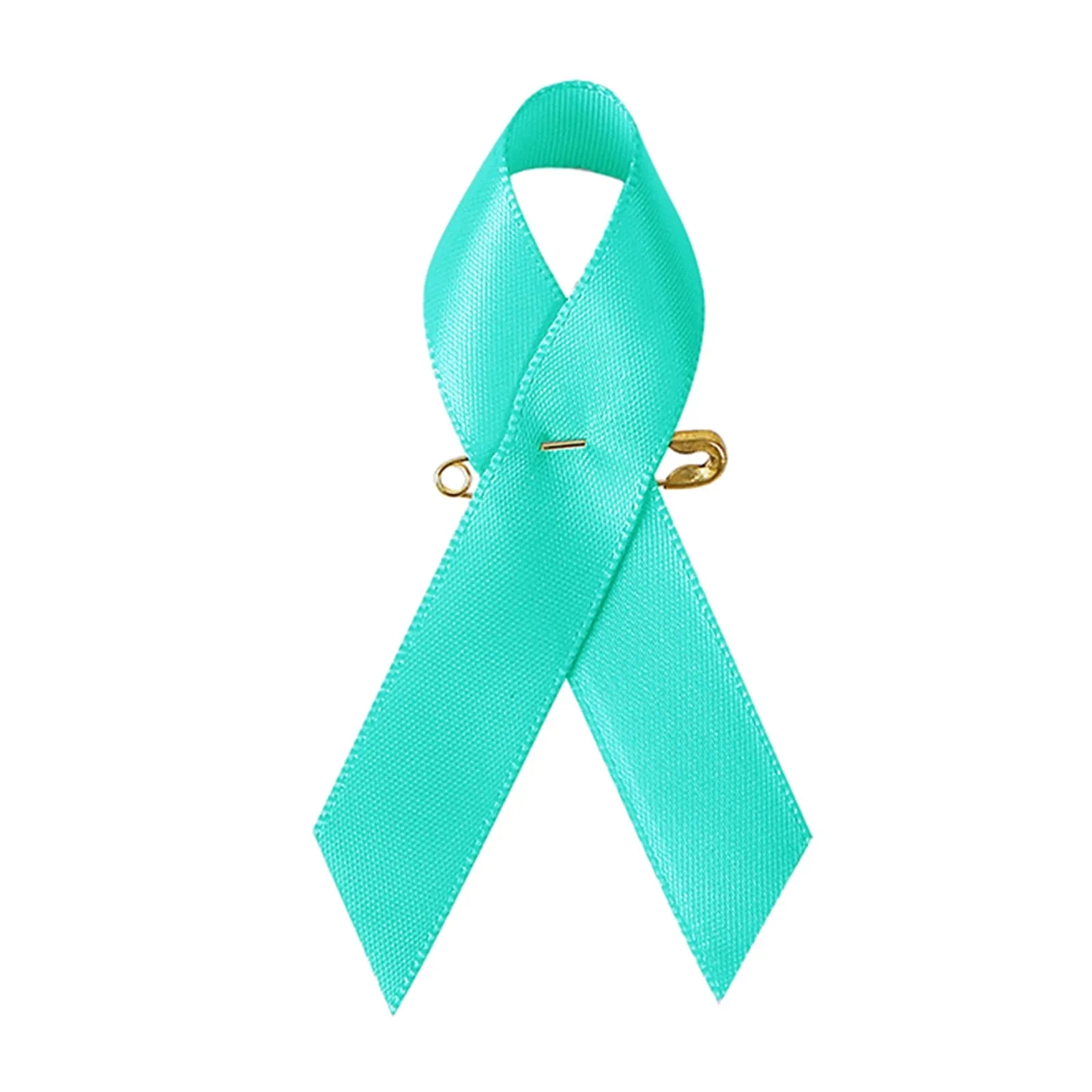 Versatile Satin Awareness Ribbon Pins for Various Causes