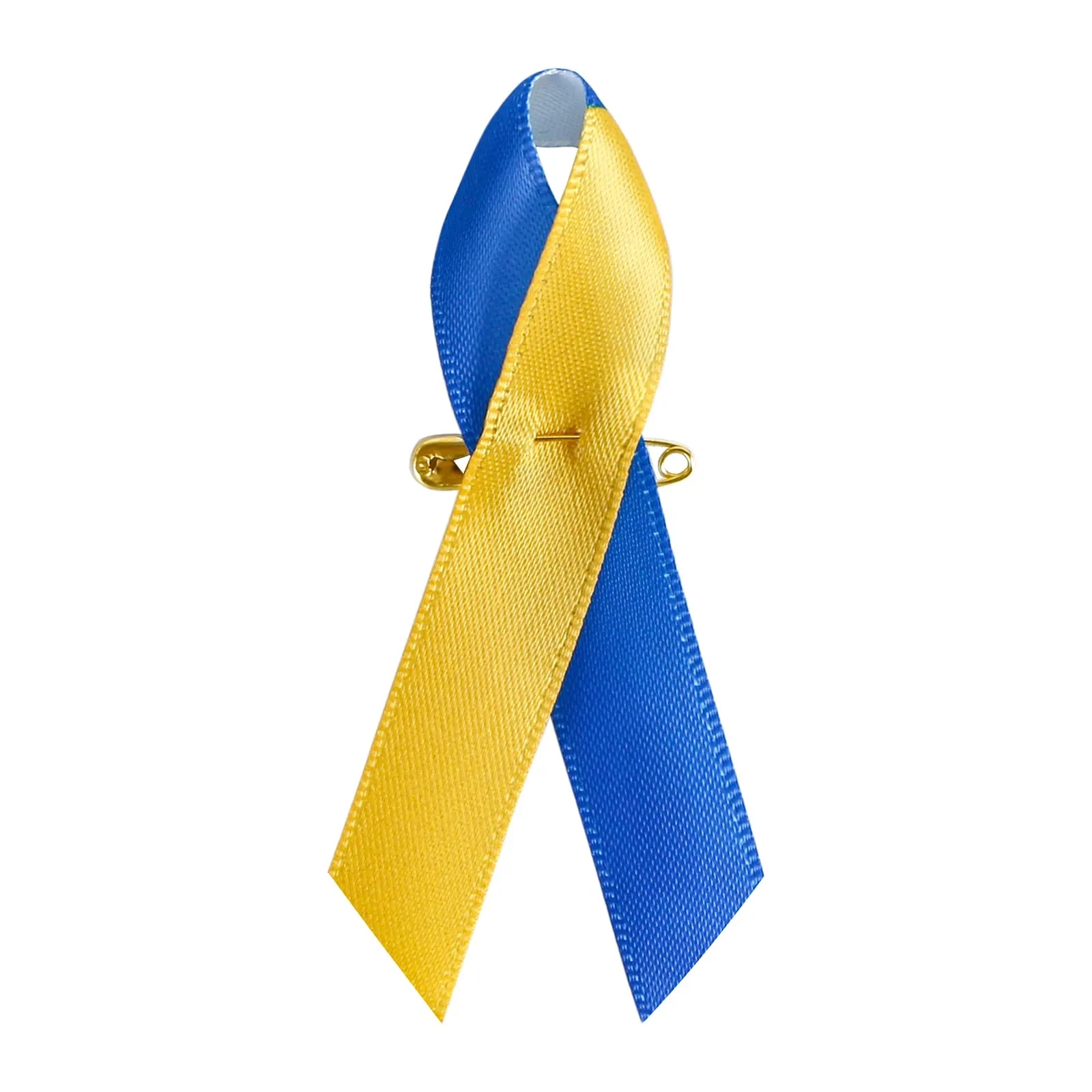 Versatile Satin Awareness Ribbon Pins for Various Causes