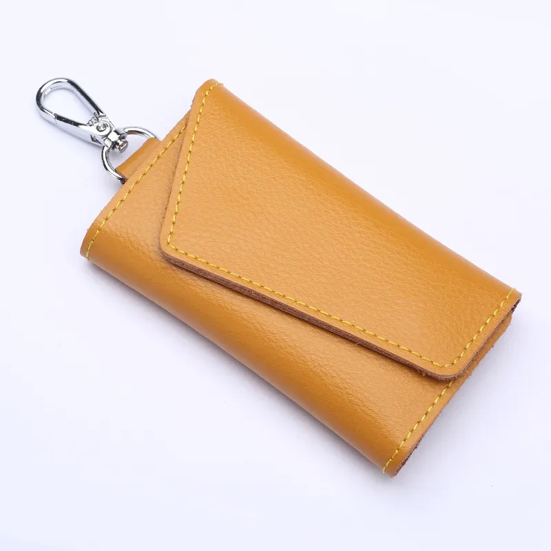 Retro Multifunctional Genuine Leather Key & Card Holder Case