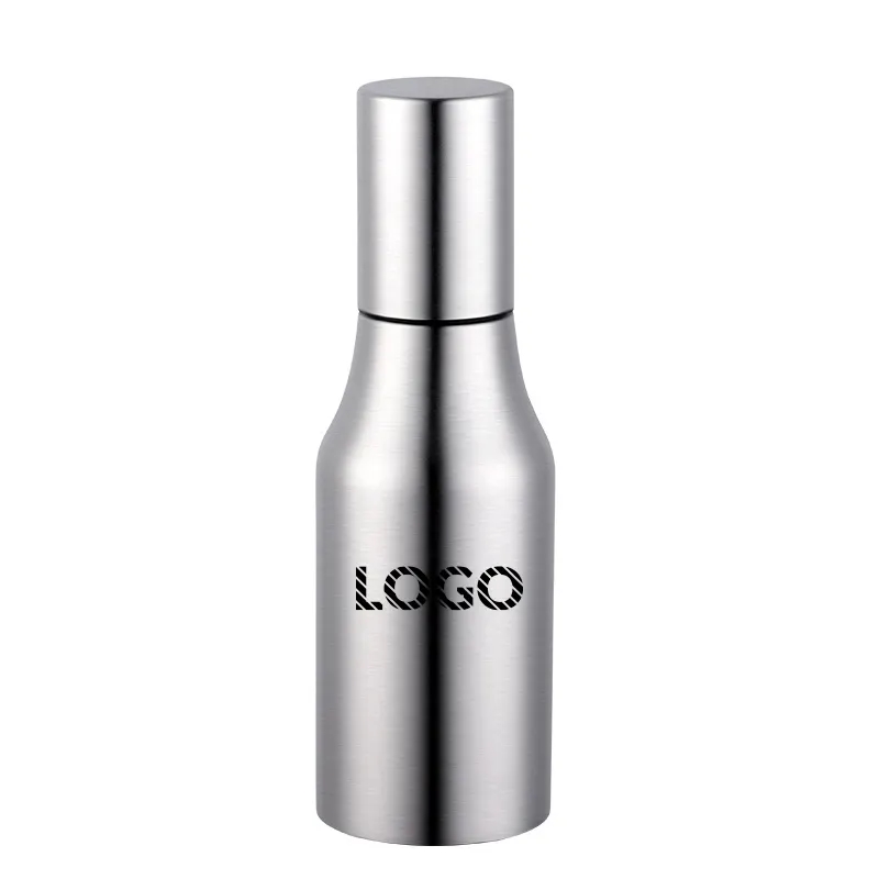 Stainless Steel Condiment Oil Dispenser with Metal Cap