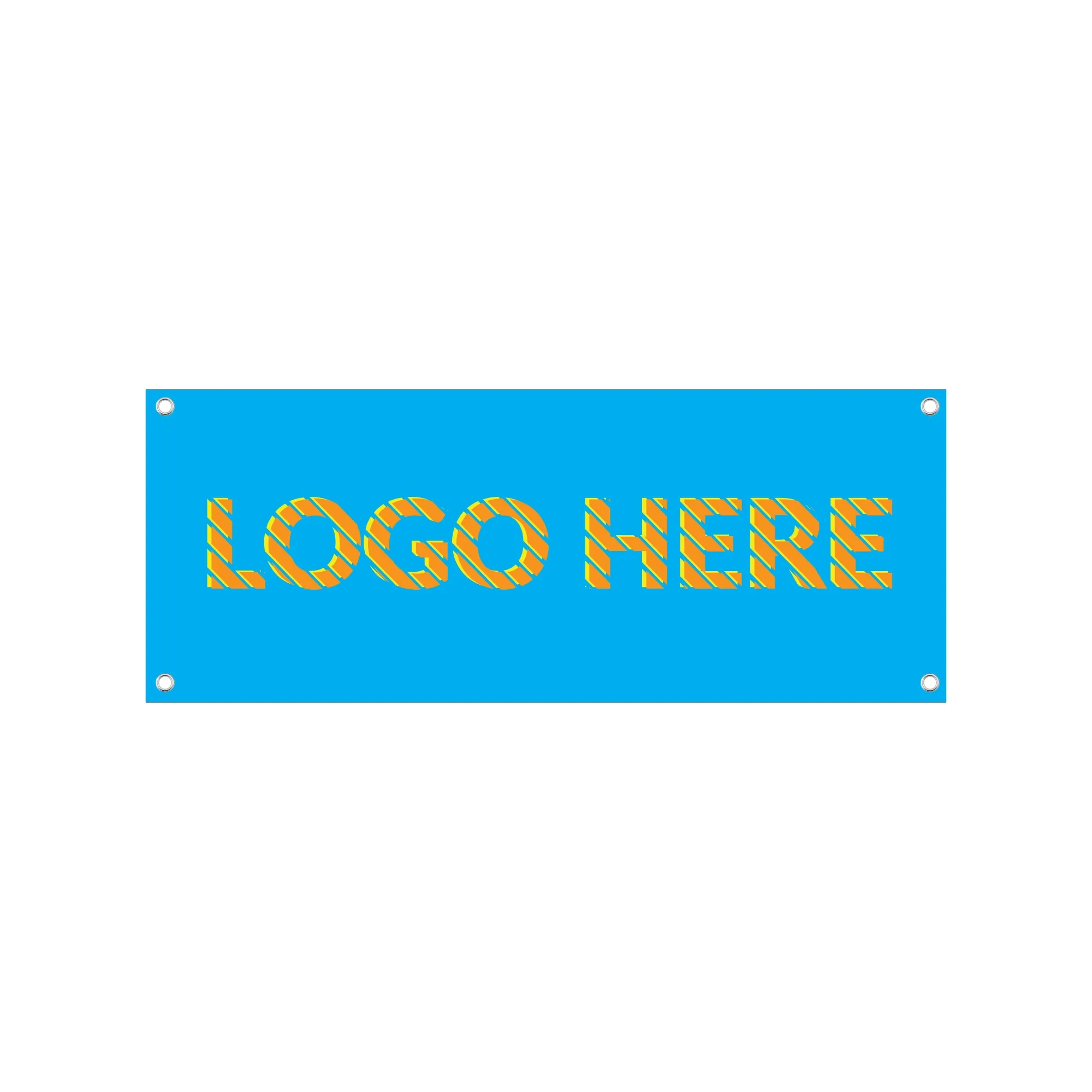 96x36" Outdoor & Indoor Full-Color PVC Banner w/ Grommets