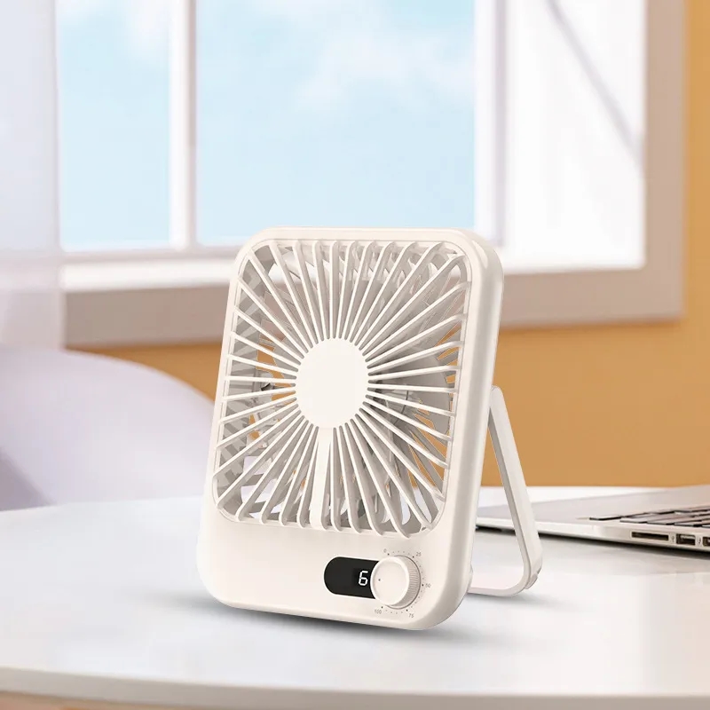 Foldable USB Fan w/ Adjustable Speed & Type-C Charge
