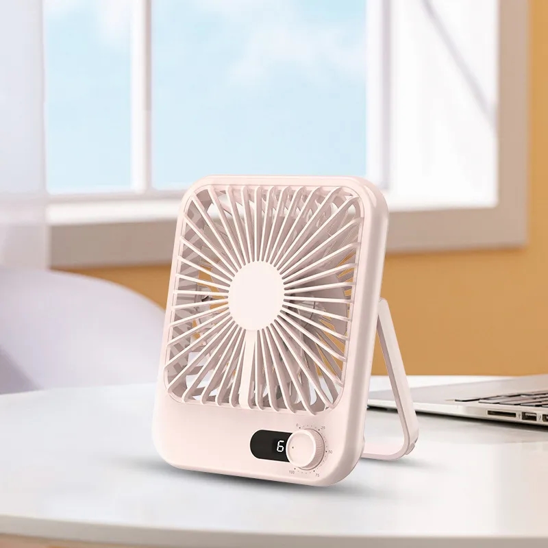 Foldable USB Fan w/ Adjustable Speed & Type-C Charge