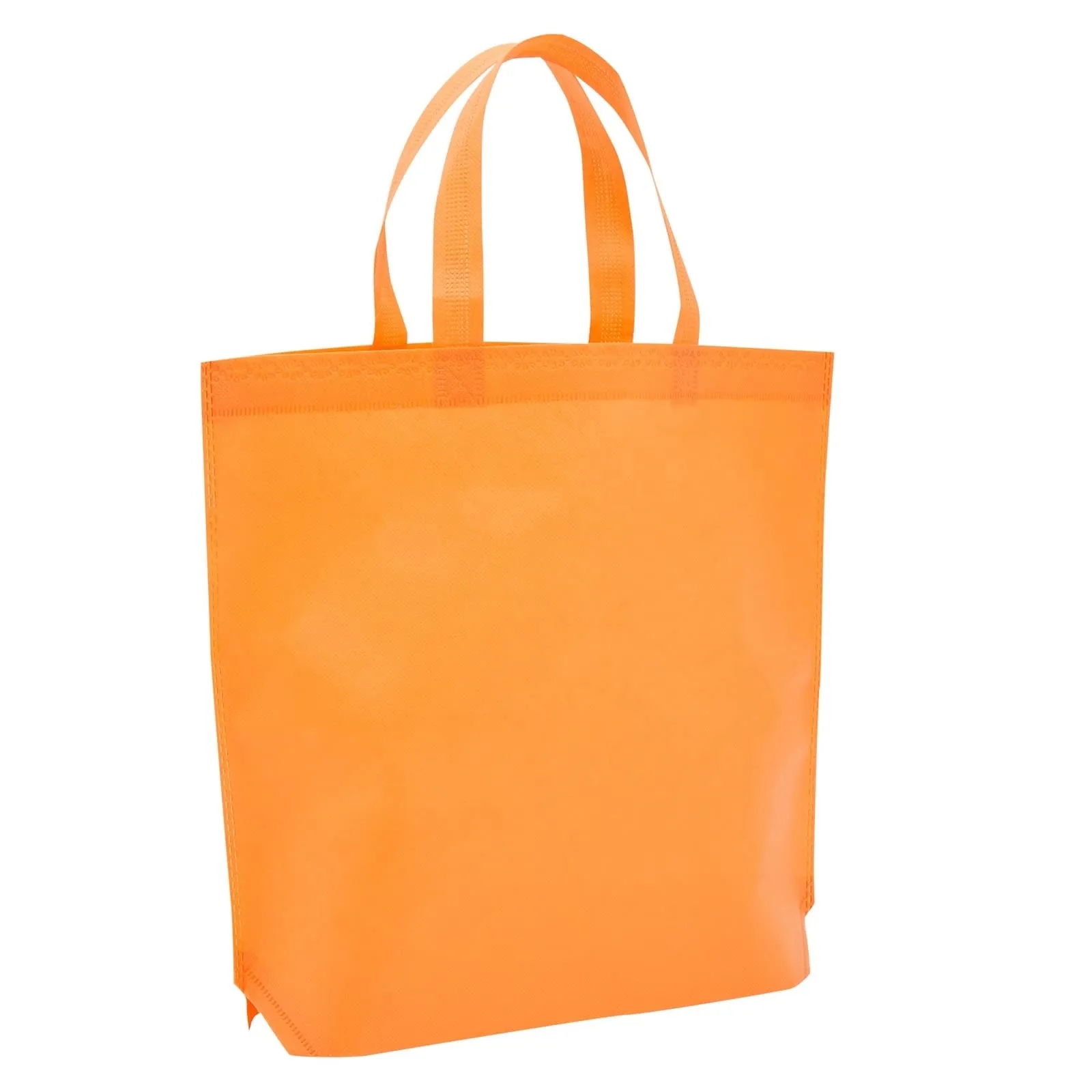 Flat-Bottomed Non-Woven Tote Bag, 12 x 14" - Eco-Friendly