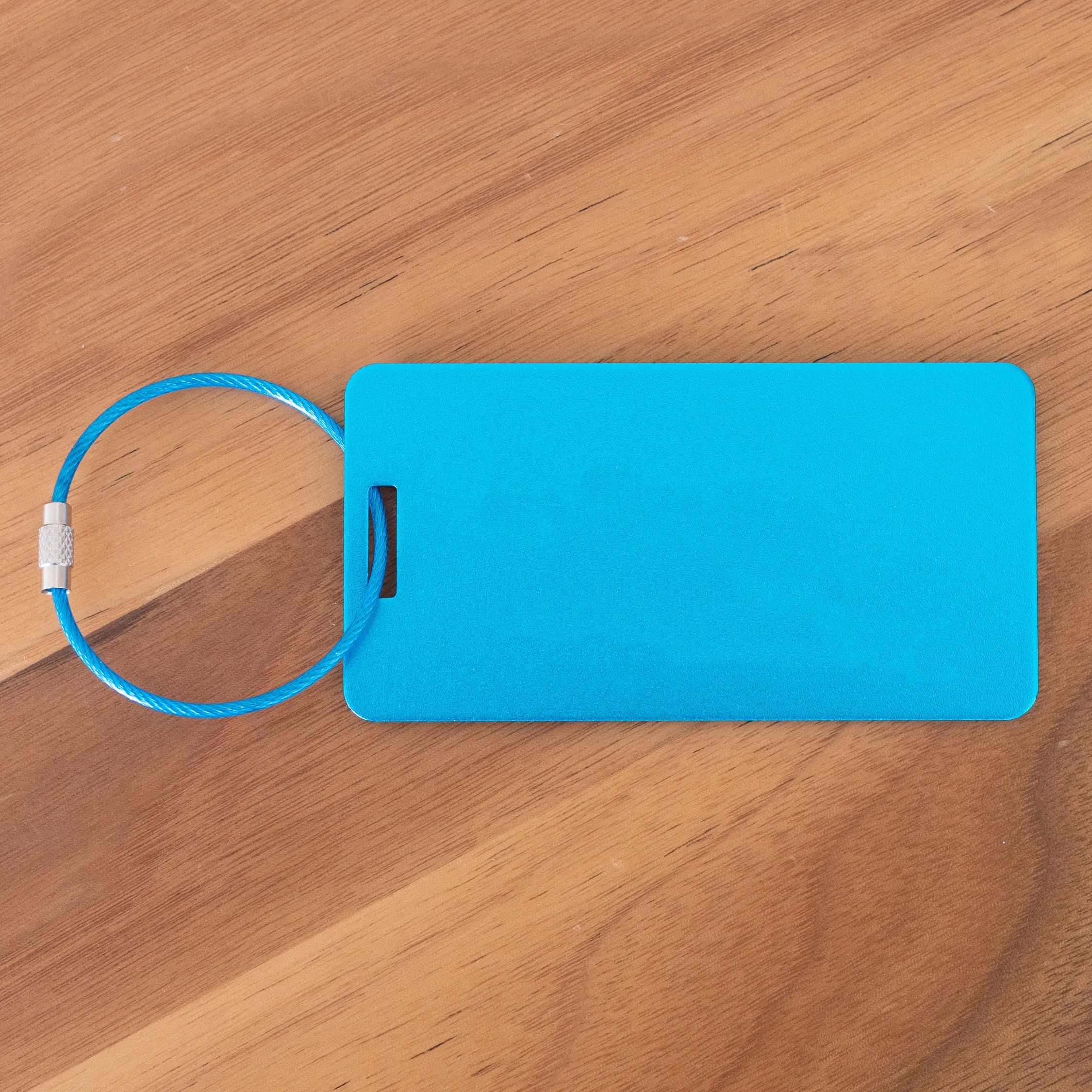 Personalized Engraved Aluminum Travel ID Metal Luggage Tag