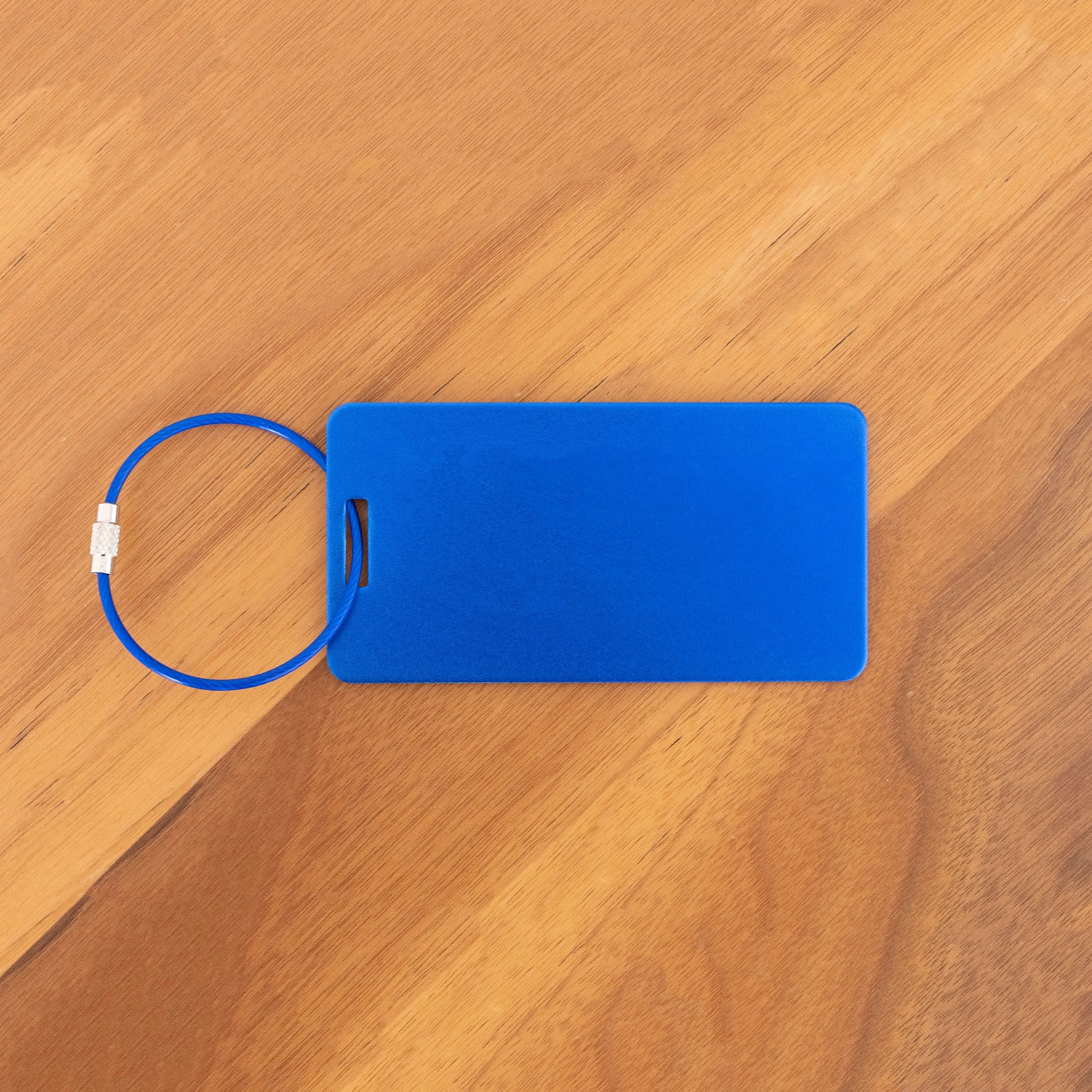 Personalized Engraved Aluminum Travel ID Metal Luggage Tag